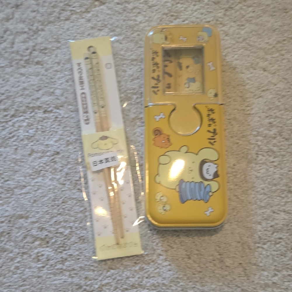 Yellow Cartoon-Themed Phone Case